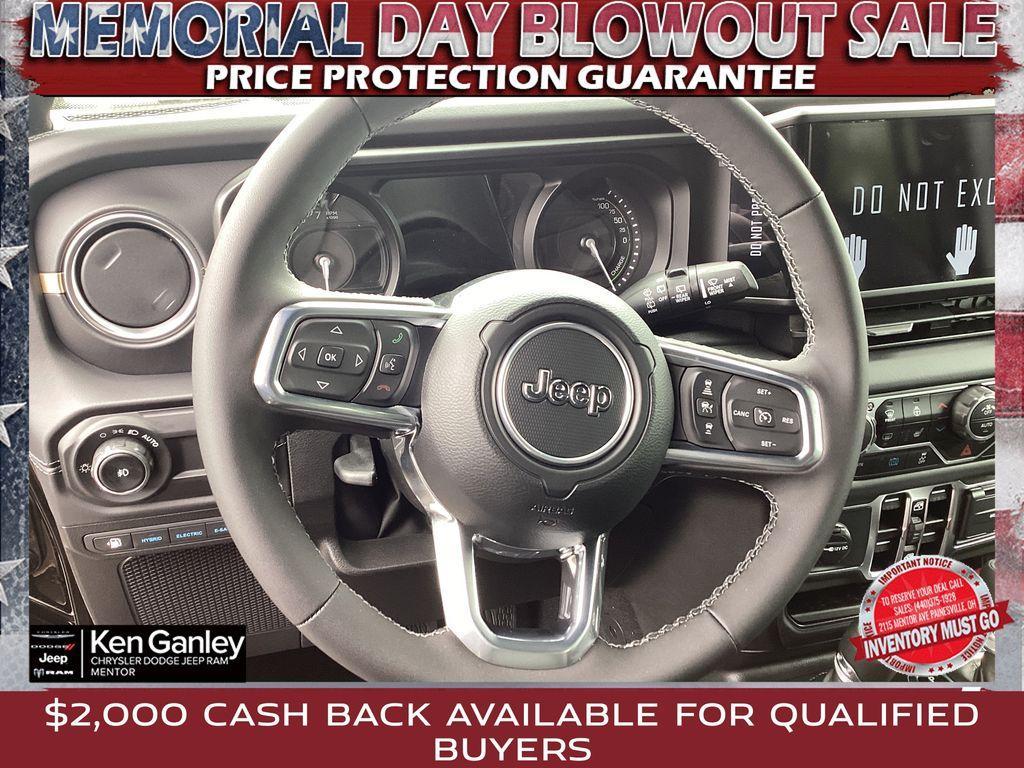 new 2025 Jeep Wrangler 4xe car, priced at $65,445