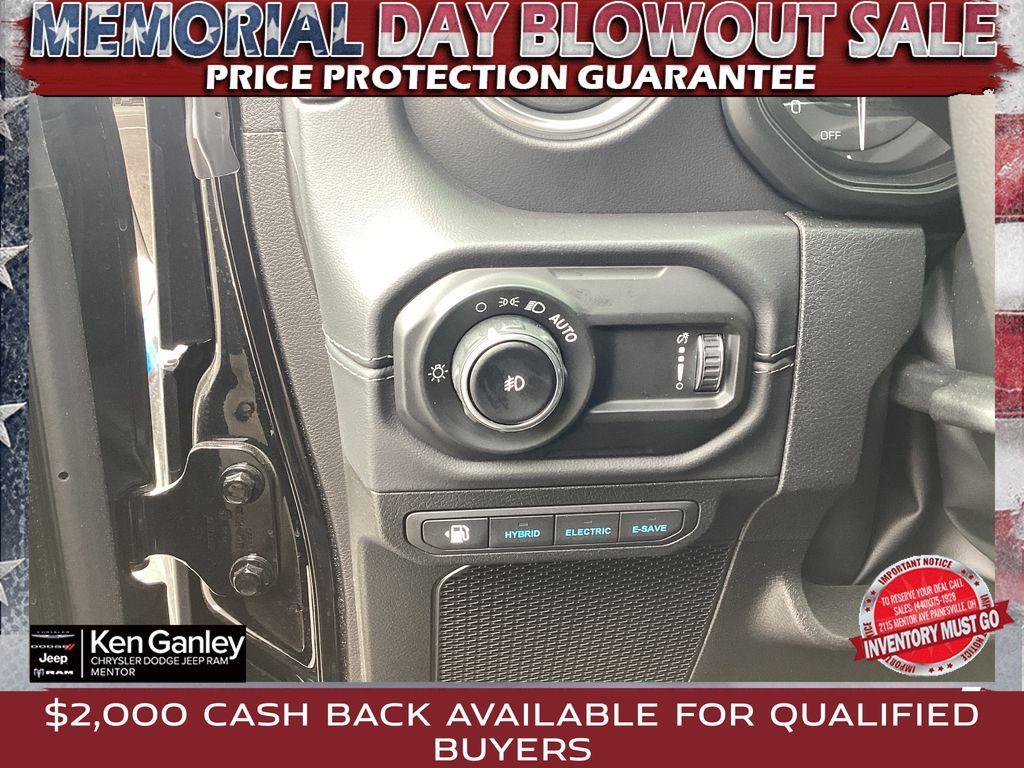 new 2025 Jeep Wrangler 4xe car, priced at $65,445