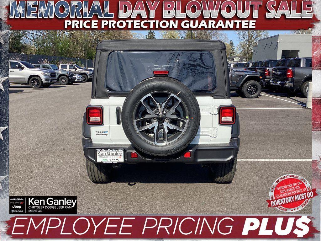 new 2025 Jeep Wrangler 4xe car, priced at $49,327