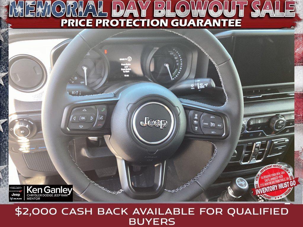 new 2025 Jeep Wrangler 4xe car, priced at $49,327
