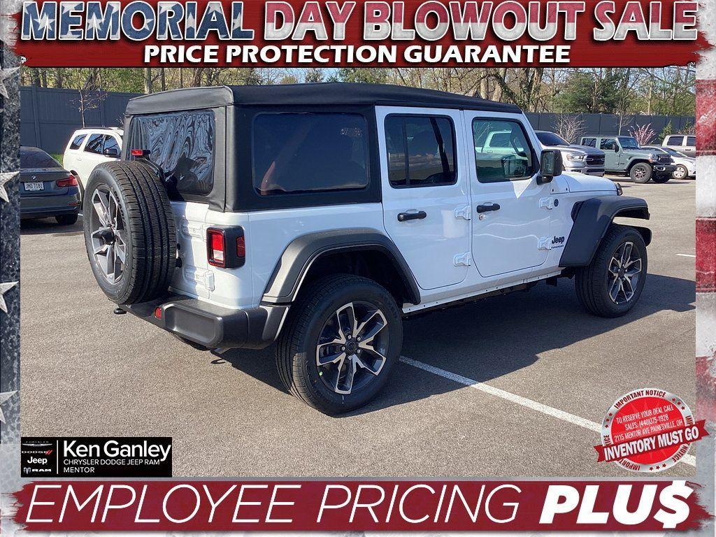new 2025 Jeep Wrangler 4xe car, priced at $49,327
