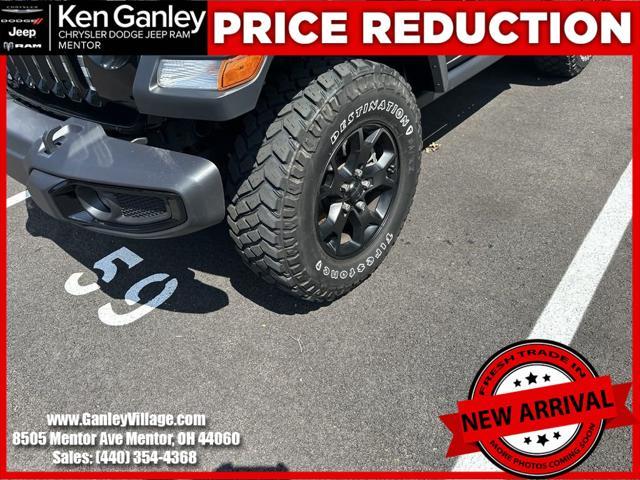 used 2021 Jeep Wrangler car, priced at $27,900