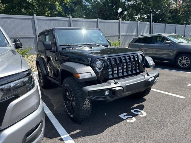 used 2021 Jeep Wrangler car, priced at $27,900