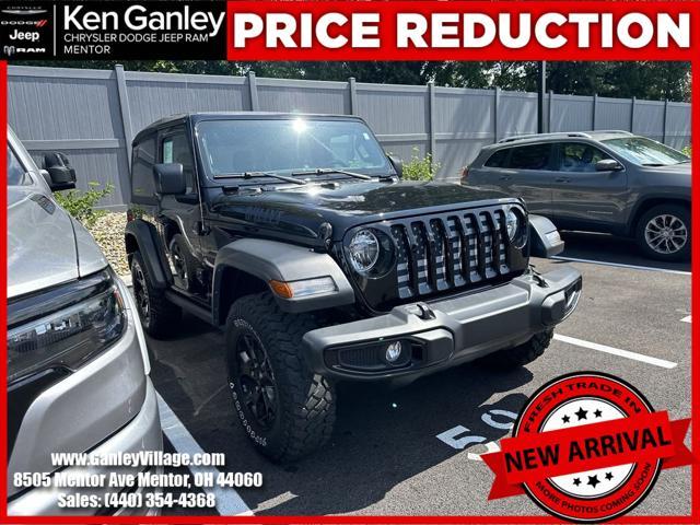 used 2021 Jeep Wrangler car, priced at $27,900