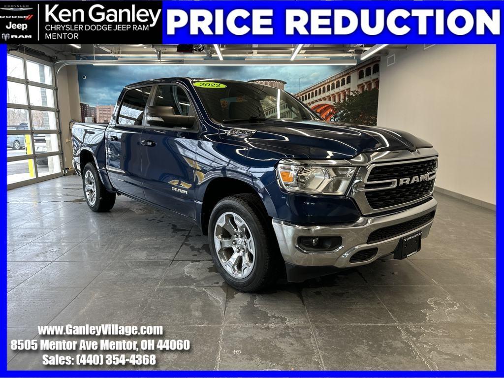 used 2022 Ram 1500 car, priced at $35,400