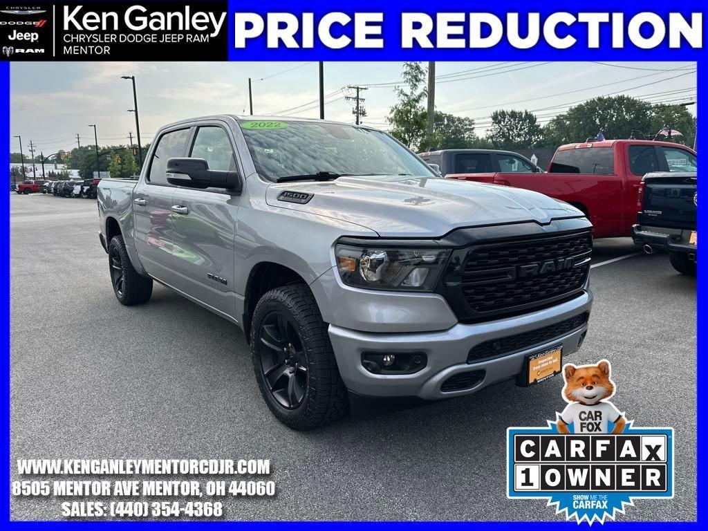 used 2022 Ram 1500 car, priced at $36,800