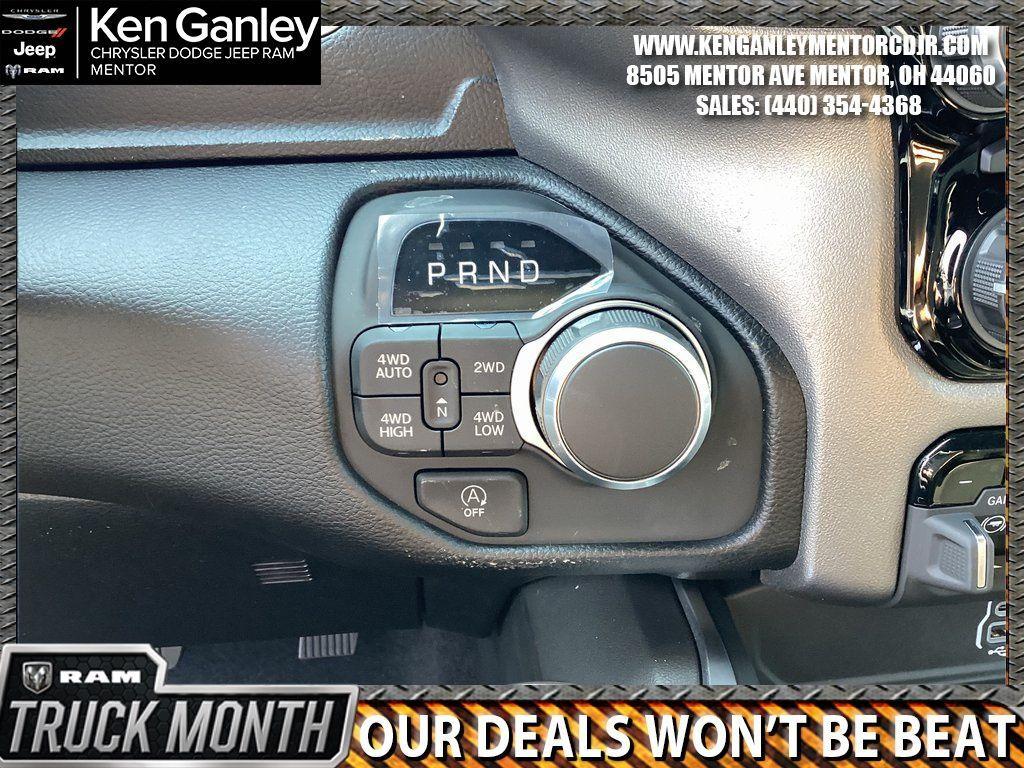 new 2025 Ram 1500 car, priced at $46,141