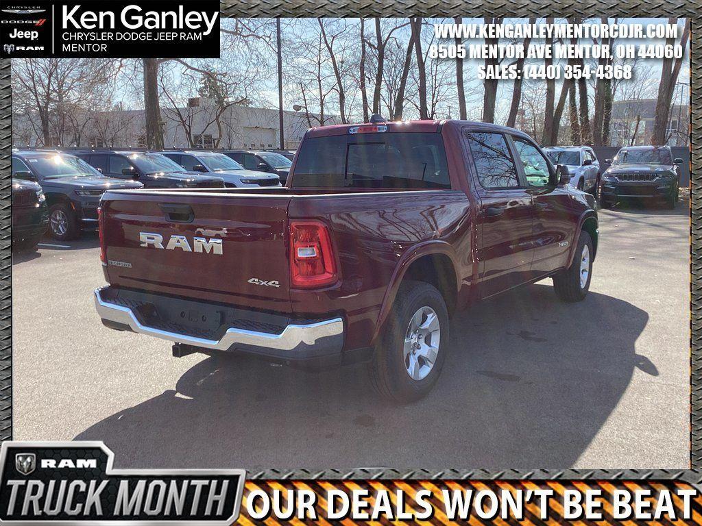 new 2025 Ram 1500 car, priced at $46,141