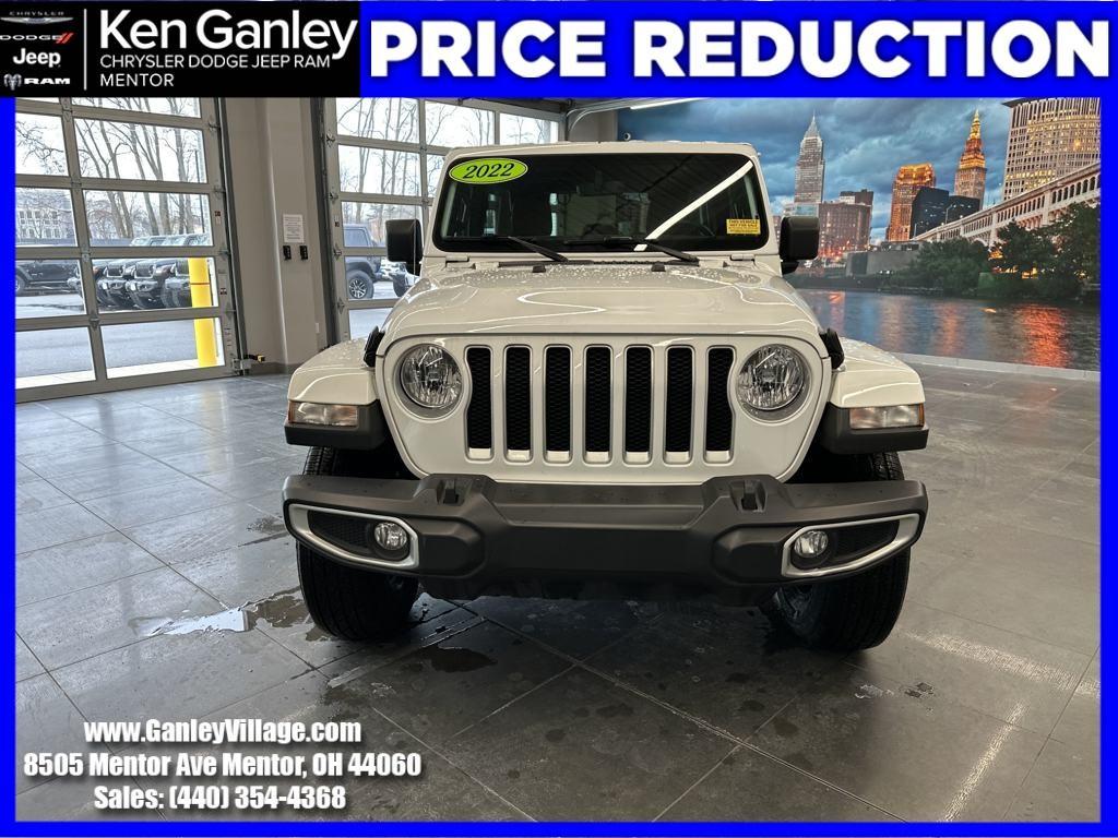 used 2022 Jeep Wrangler Unlimited car, priced at $33,100