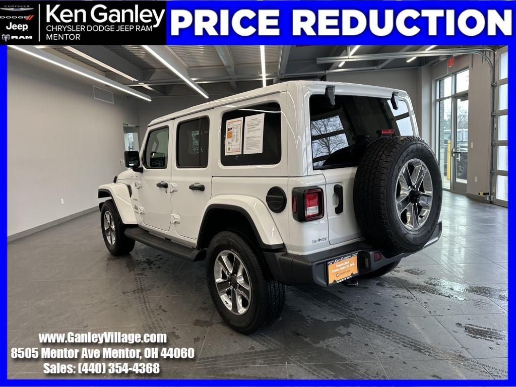 used 2022 Jeep Wrangler Unlimited car, priced at $33,100