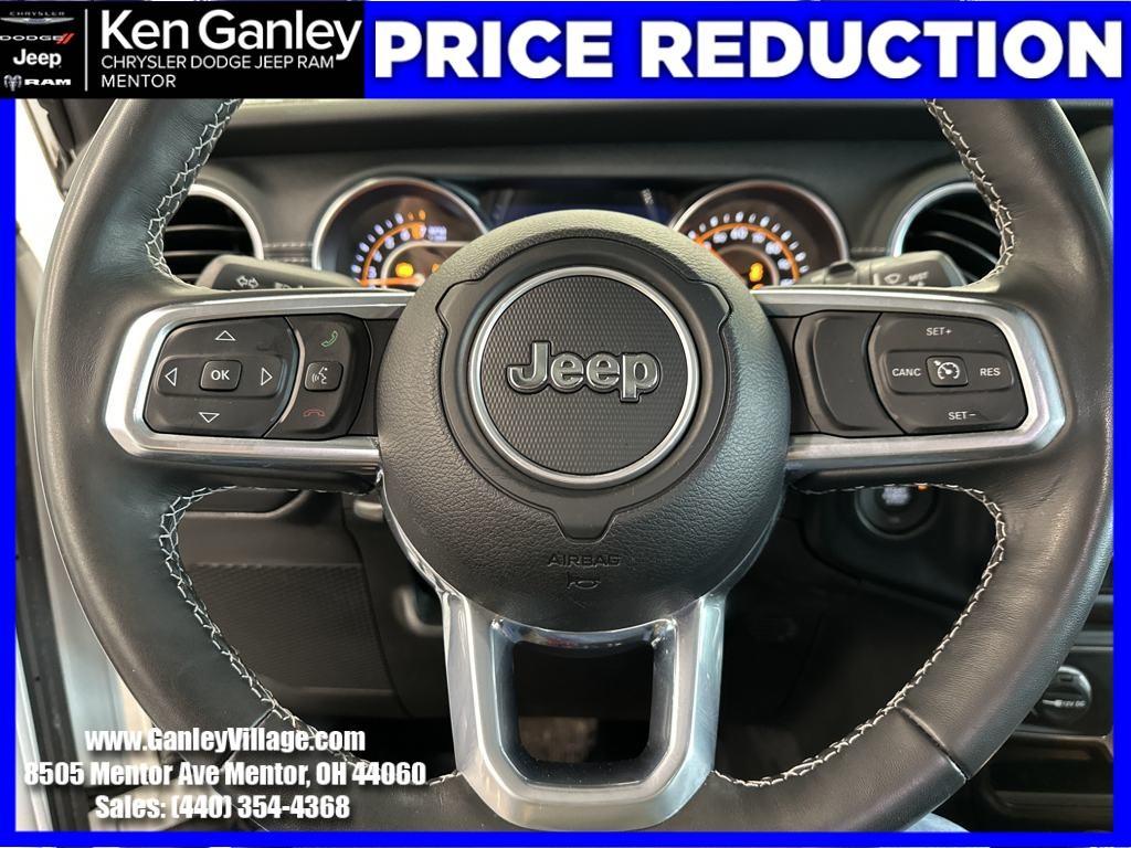 used 2022 Jeep Wrangler Unlimited car, priced at $33,100