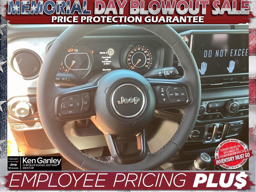 new 2025 Jeep Wrangler car, priced at $41,748