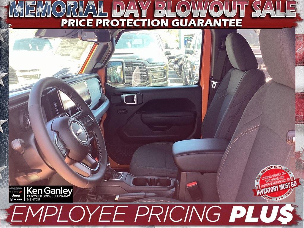 new 2025 Jeep Wrangler car, priced at $41,748