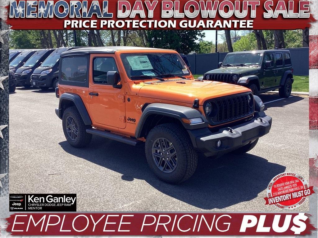 new 2025 Jeep Wrangler car, priced at $41,748