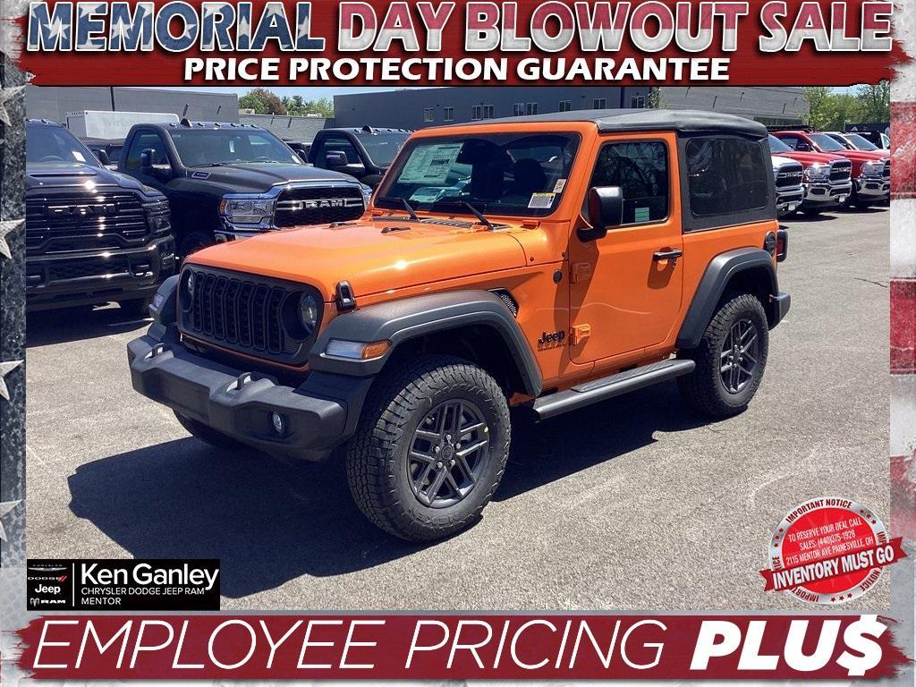 new 2025 Jeep Wrangler car, priced at $41,748
