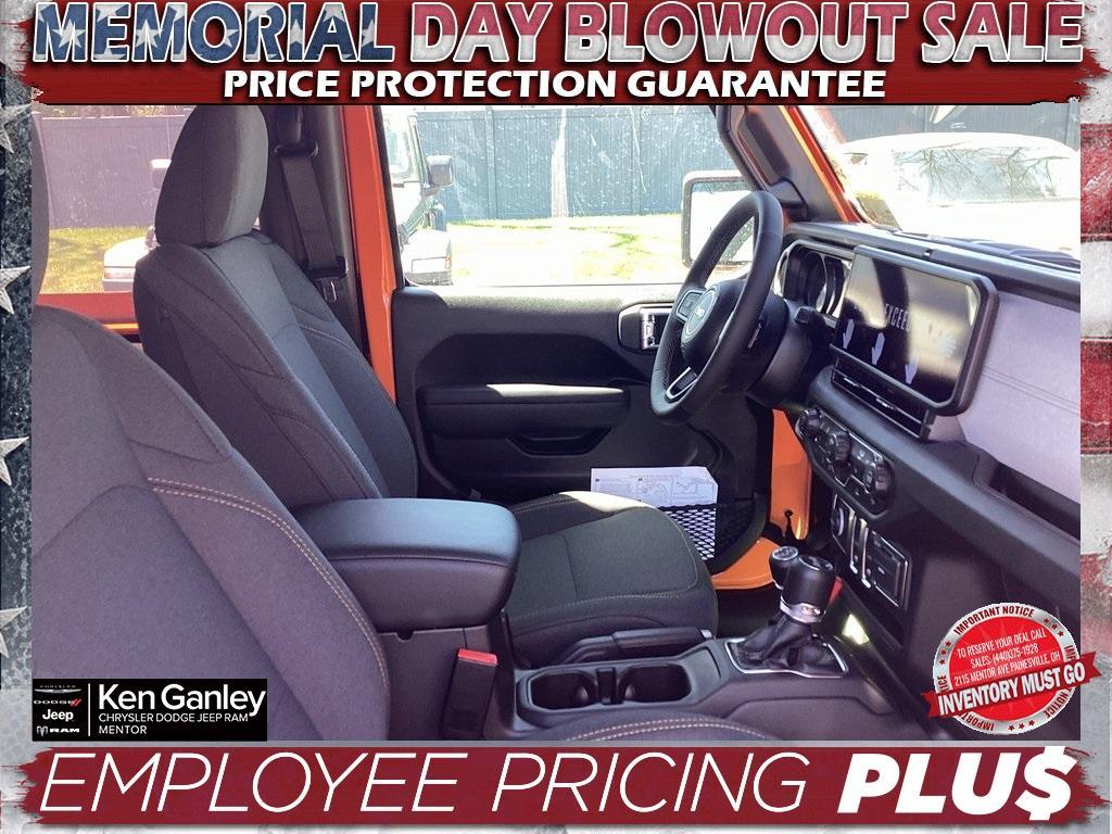 new 2025 Jeep Wrangler car, priced at $41,748