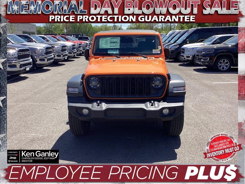 new 2025 Jeep Wrangler car, priced at $41,748