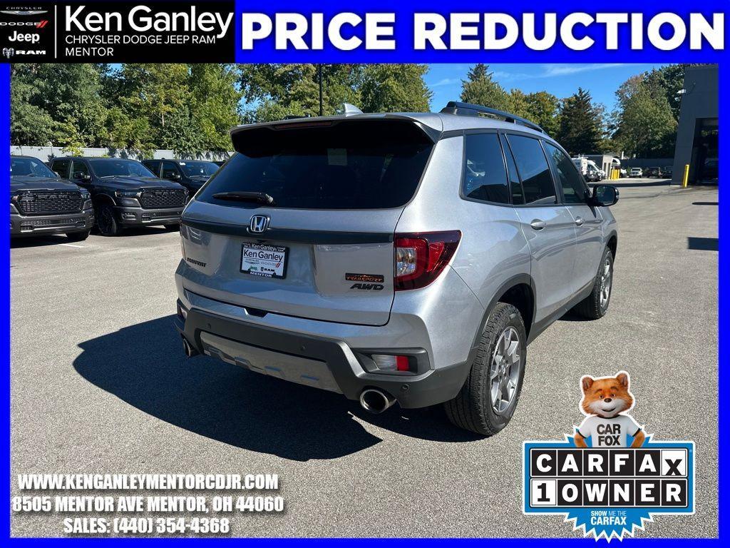 used 2023 Honda Passport car, priced at $35,500