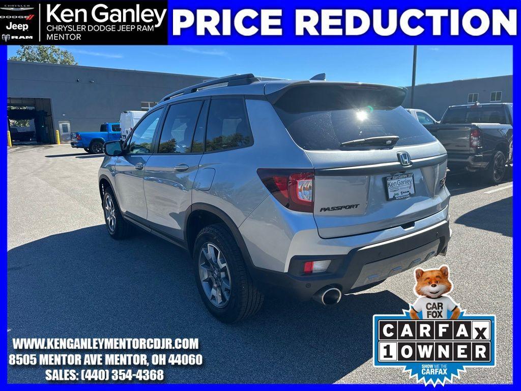 used 2023 Honda Passport car, priced at $35,500