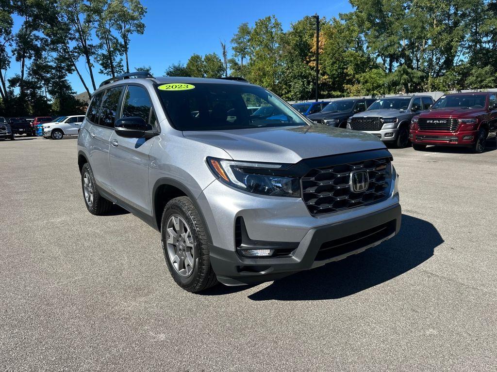 used 2023 Honda Passport car, priced at $35,500
