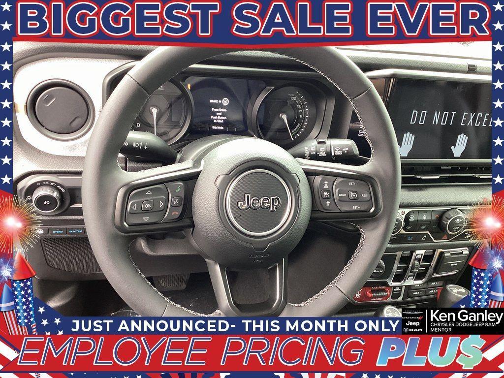 new 2025 Jeep Wrangler 4xe car, priced at $53,180