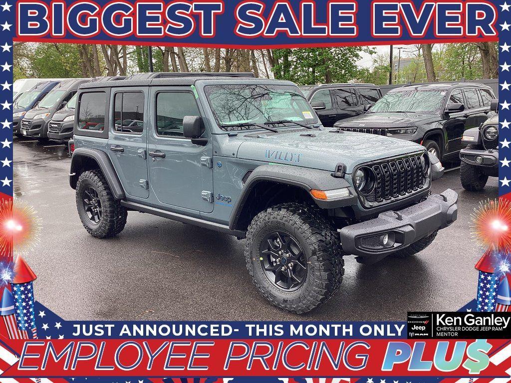 new 2025 Jeep Wrangler 4xe car, priced at $53,180