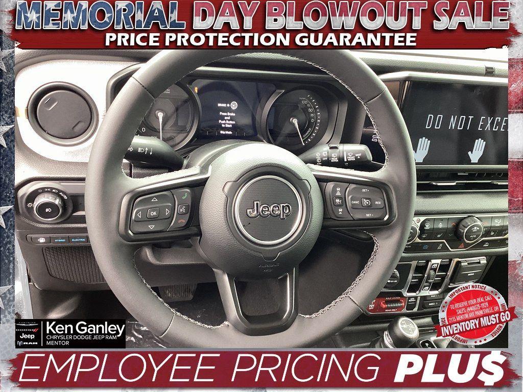 new 2025 Jeep Wrangler 4xe car, priced at $53,300