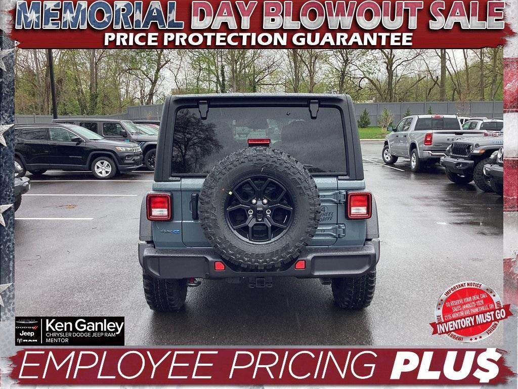 new 2025 Jeep Wrangler 4xe car, priced at $53,300
