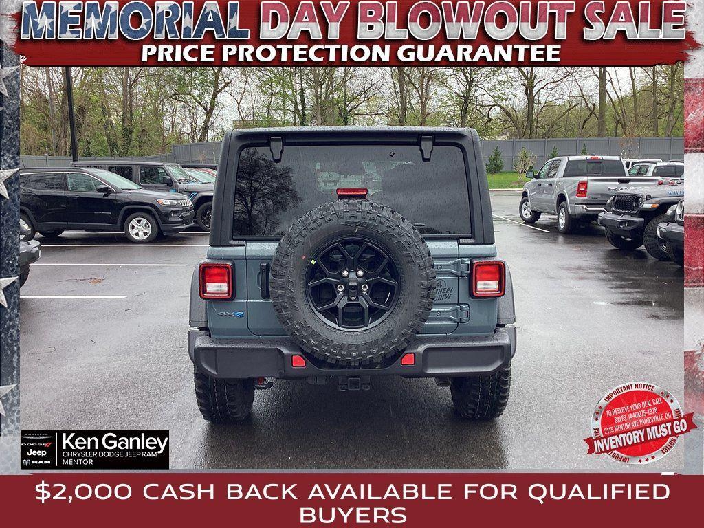 new 2025 Jeep Wrangler 4xe car, priced at $53,180
