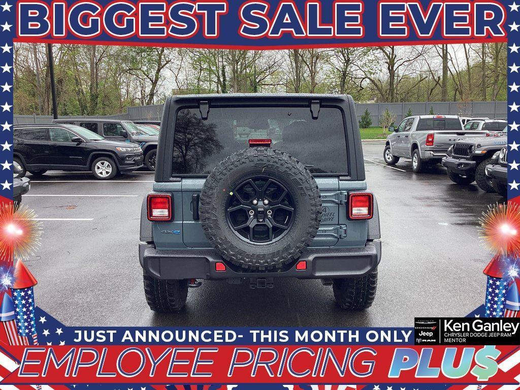 new 2025 Jeep Wrangler 4xe car, priced at $53,180