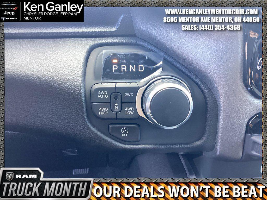 new 2025 Ram 1500 car, priced at $46,891