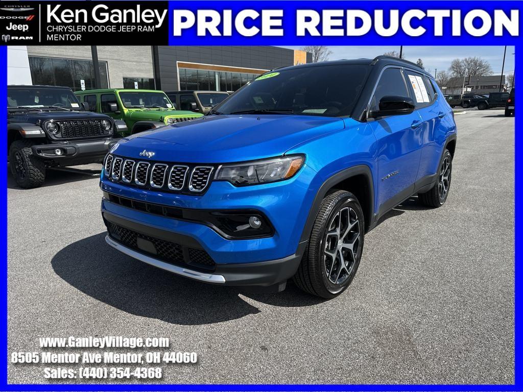 used 2024 Jeep Compass car, priced at $29,423