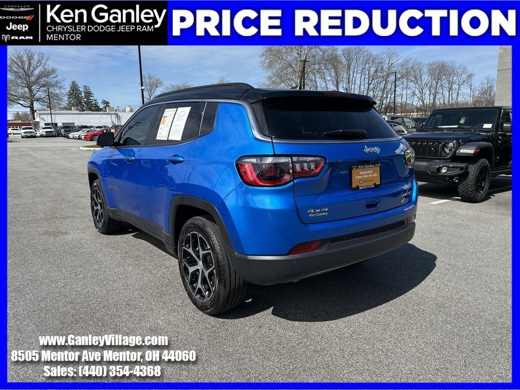 used 2024 Jeep Compass car, priced at $29,423