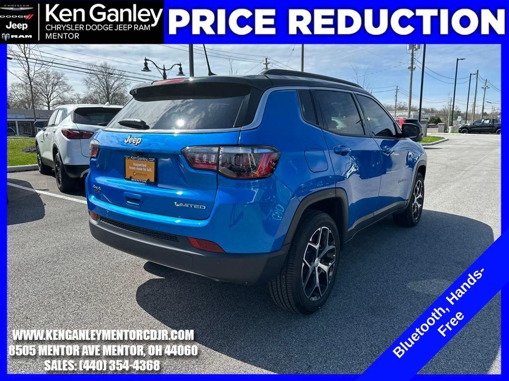 used 2024 Jeep Compass car, priced at $27,500