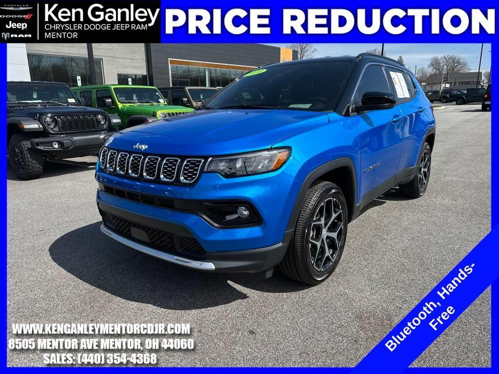 used 2024 Jeep Compass car, priced at $27,500