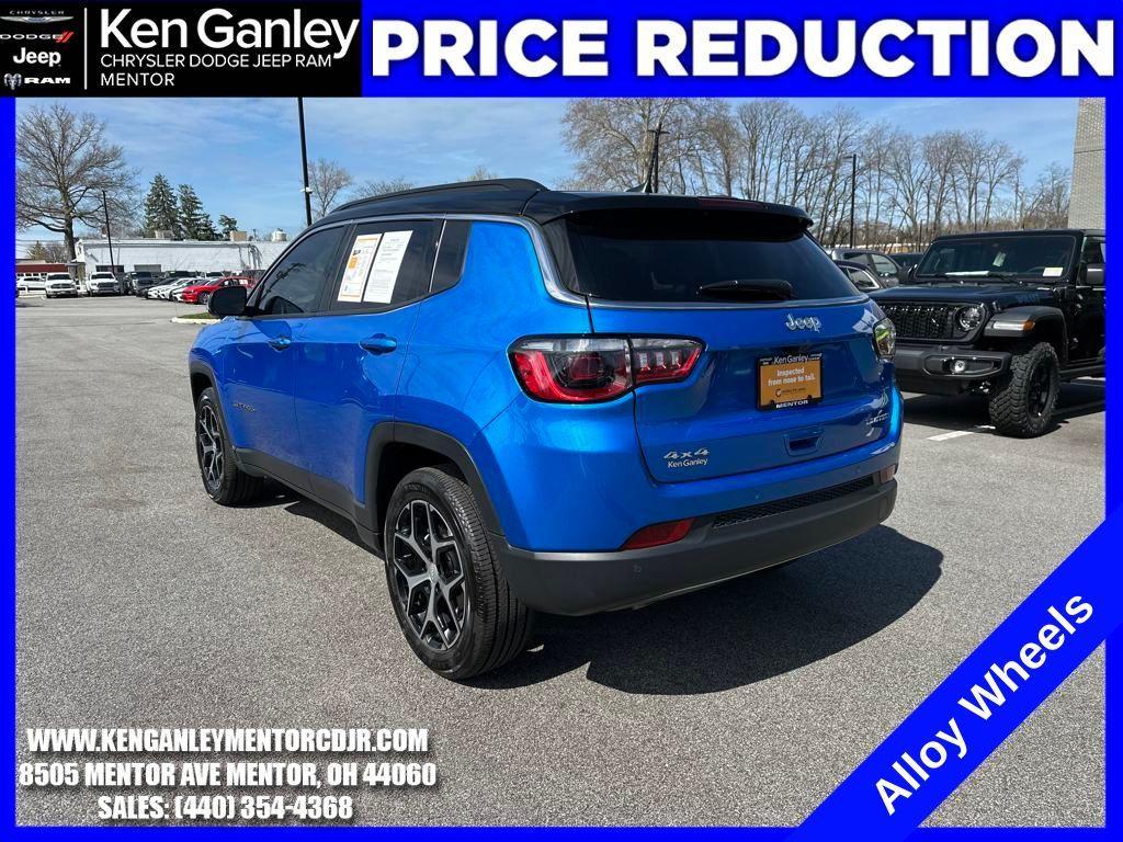 used 2024 Jeep Compass car, priced at $27,500