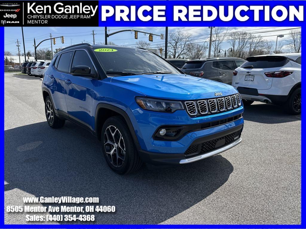 used 2024 Jeep Compass car, priced at $28,900
