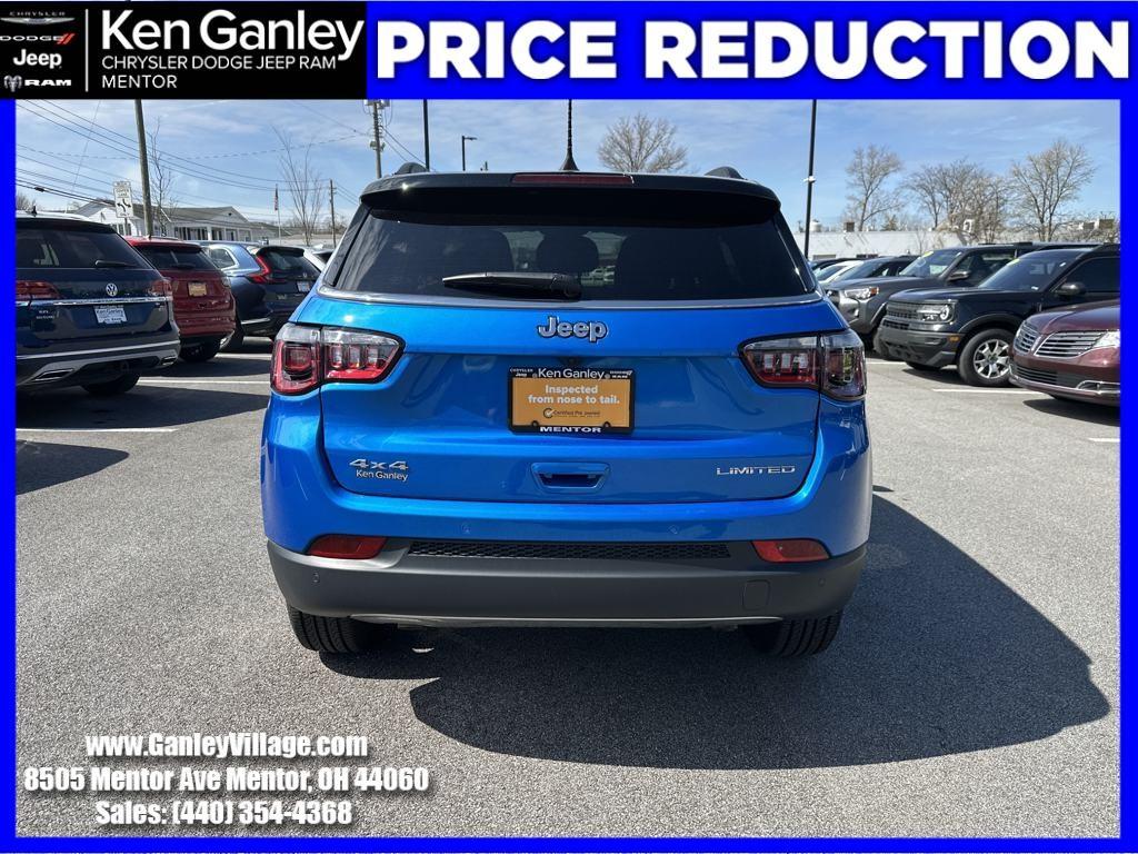 used 2024 Jeep Compass car, priced at $29,423