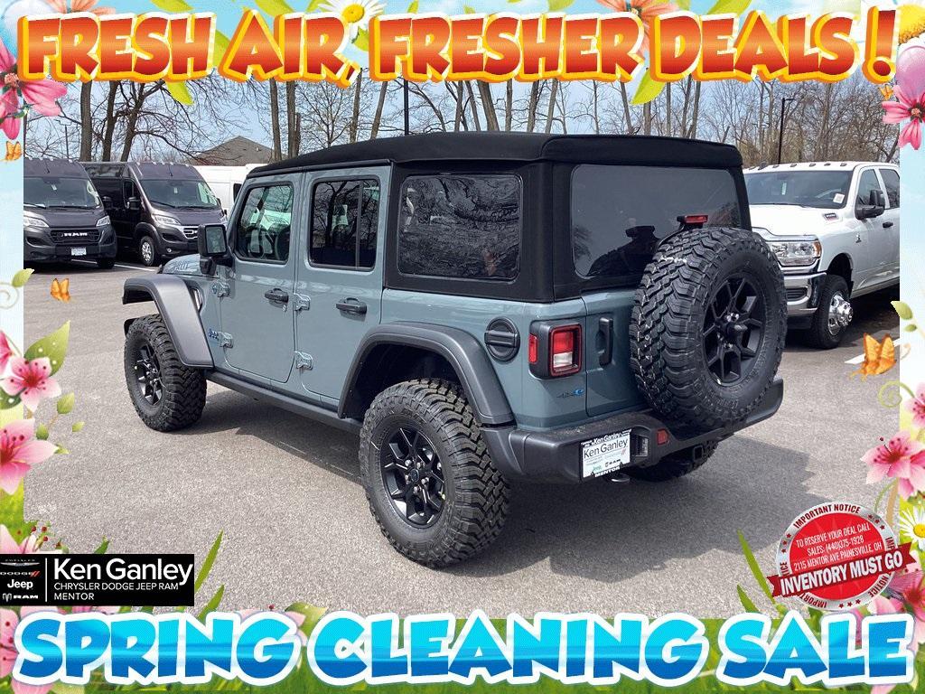 new 2025 Jeep Wrangler 4xe car, priced at $48,906