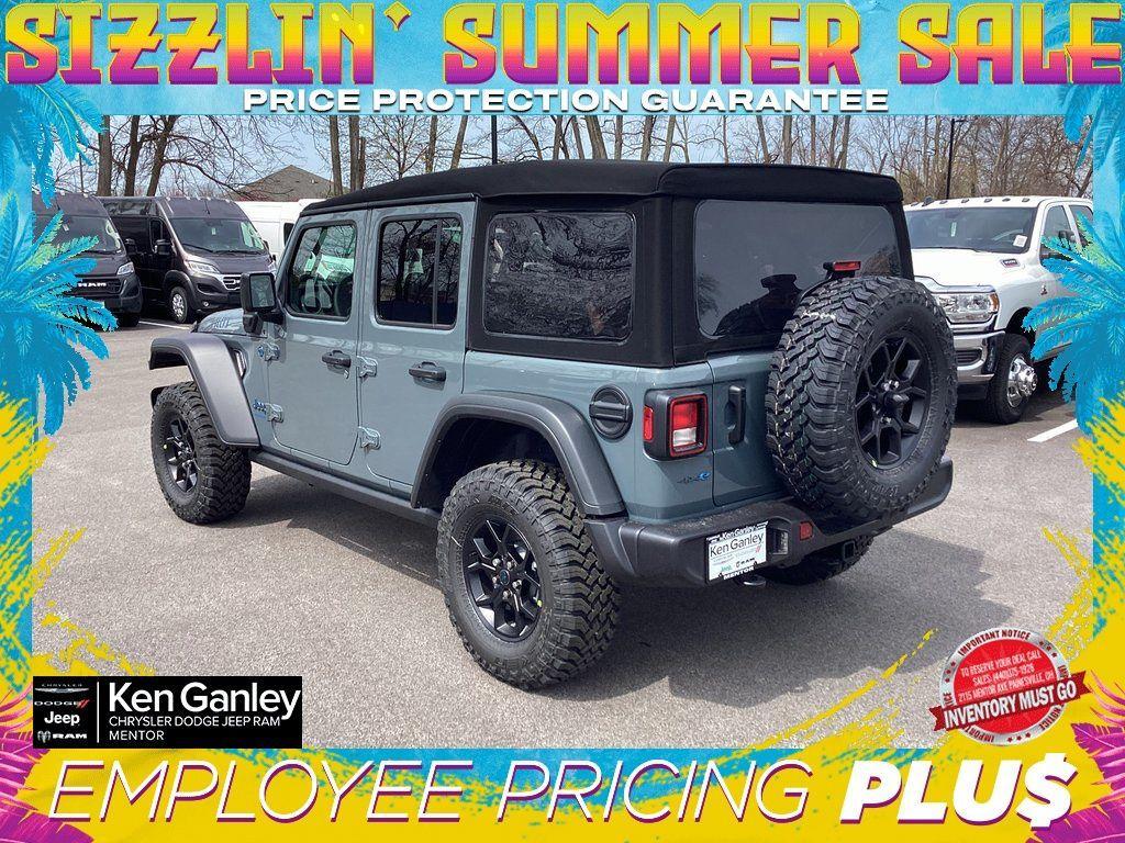 new 2025 Jeep Wrangler 4xe car, priced at $51,880
