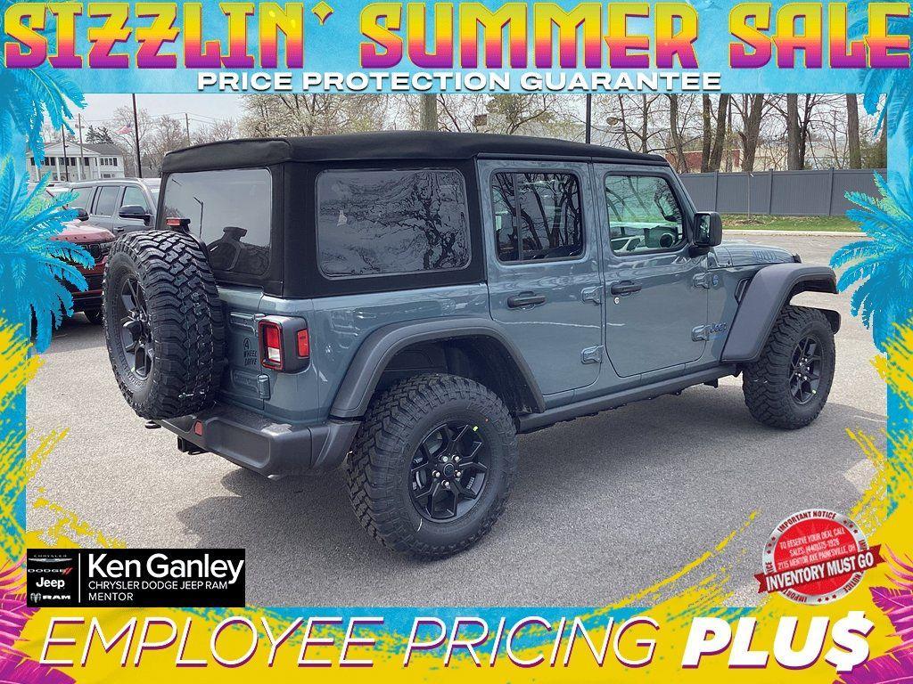 new 2025 Jeep Wrangler 4xe car, priced at $51,880