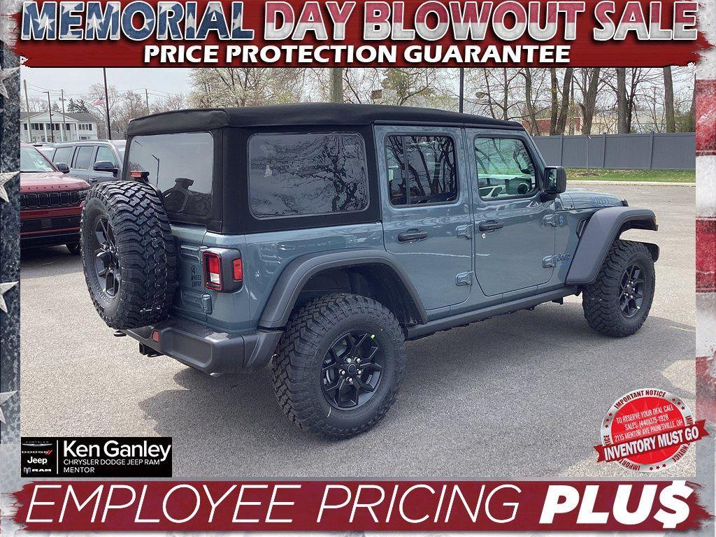 new 2025 Jeep Wrangler 4xe car, priced at $52,000