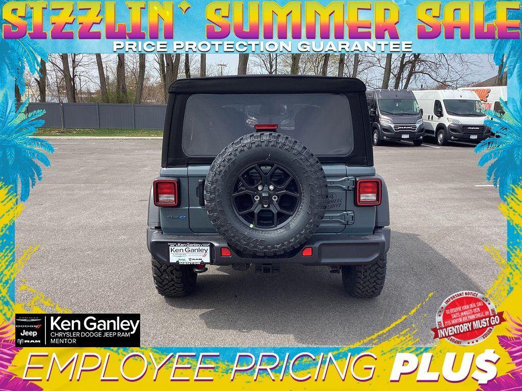 new 2025 Jeep Wrangler 4xe car, priced at $51,880