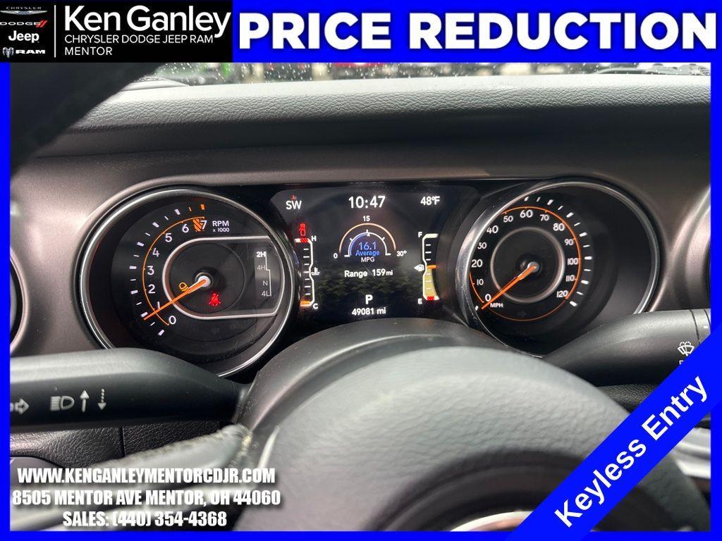 used 2021 Jeep Gladiator car, priced at $30,500