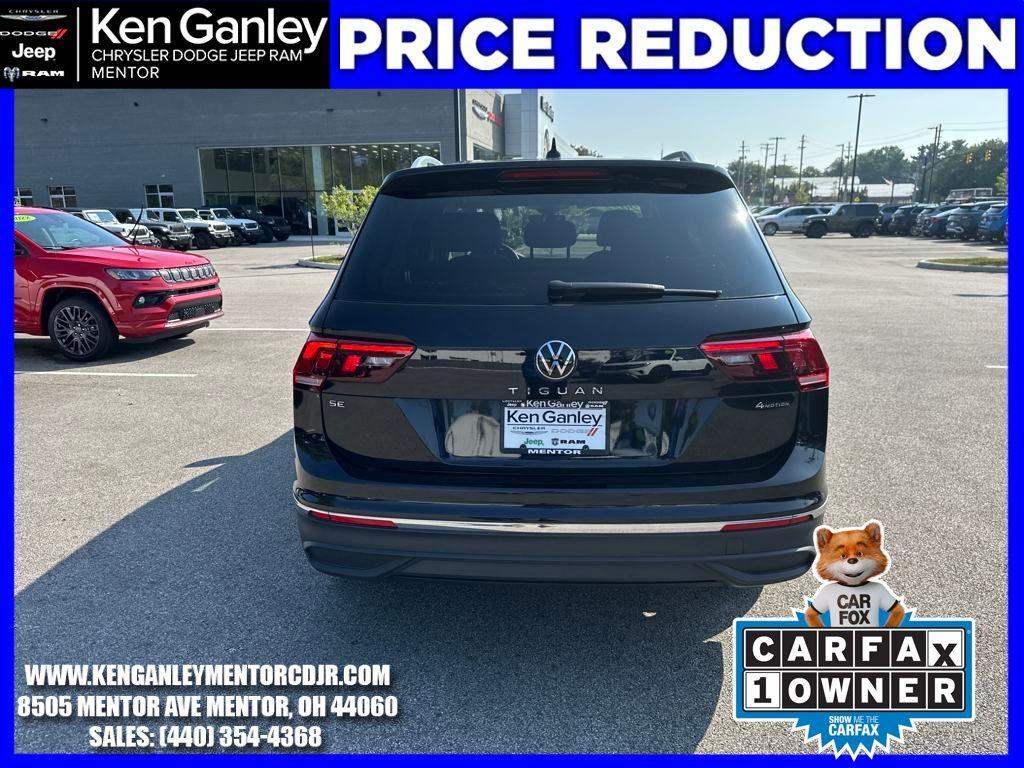 used 2022 Volkswagen Tiguan car, priced at $23,994