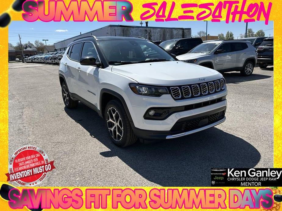 new 2024 Jeep Compass car, priced at $34,377