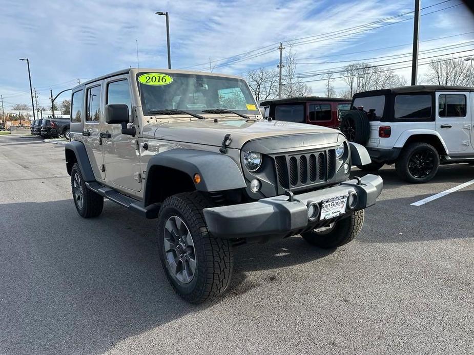 used 2016 Jeep Wrangler Unlimited car, priced at $17,978