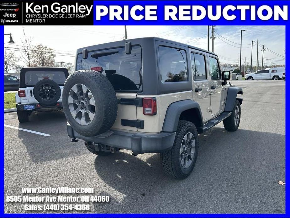 used 2016 Jeep Wrangler Unlimited car, priced at $17,978