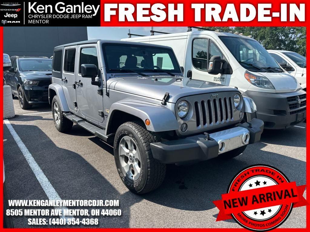 used 2015 Jeep Wrangler Unlimited car, priced at $20,500