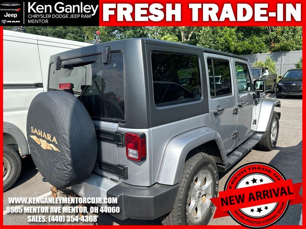 used 2015 Jeep Wrangler Unlimited car, priced at $20,500